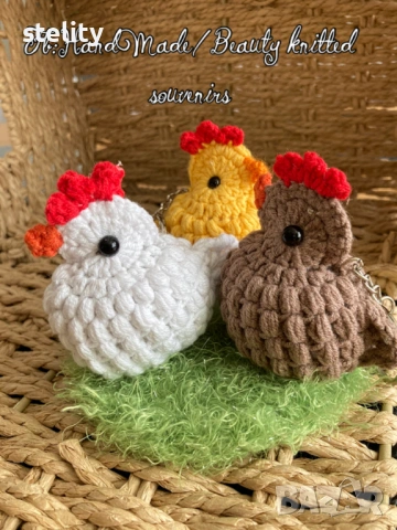 Ключодържател кокошка, снимка 4 - Други - 53826771