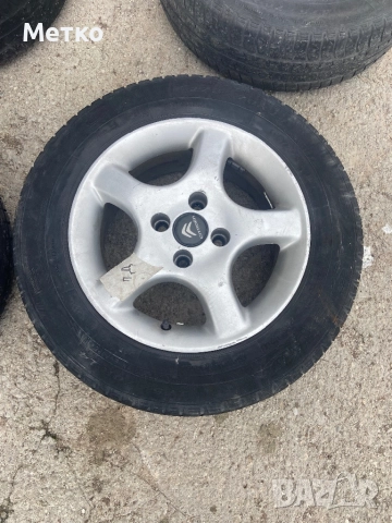 Алуминиеви джанти ALCAR 14, 4х100+ Летни гуми Debica 175/70, снимка 5 - Гуми и джанти - 52319054