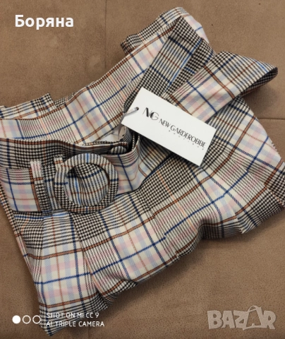 Adelina Soltariyska нов с етикет панталон каре, снимка 4 - Панталони - 50292206