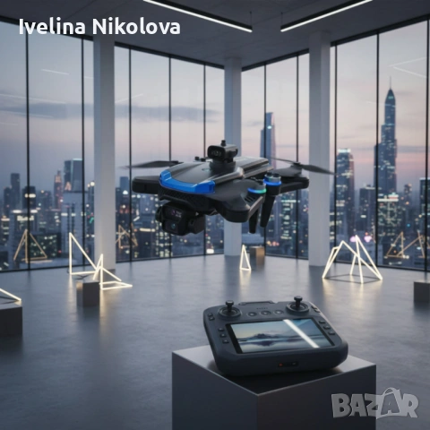 Дрон XF605 Intelligent Aerial Photography с LCD контролер, снимка 4 - Дронове и аксесоари - 53646915