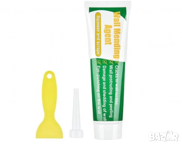 TV 377 Фугираща смес за ремонт на стени бяла шпакловка EDAR – Бързо съхнене и лесно нанасяне, снимка 10 - Други стоки за дома - 52013160