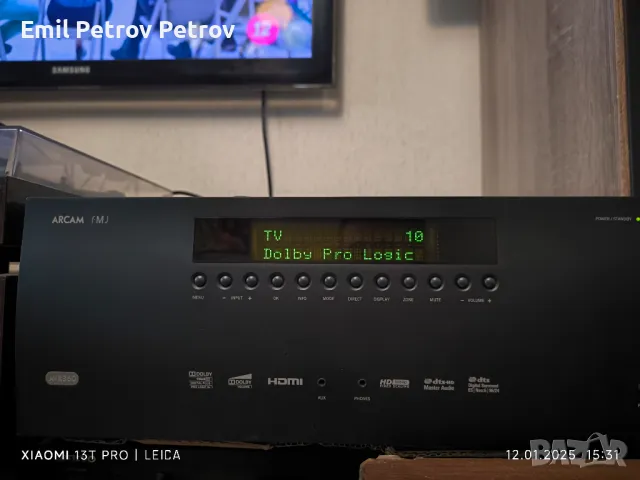 Промо 🌟 🌟 🌟  ARCAM AVR 360 Английски ресивър висок клас, снимка 4 - Ресийвъри, усилватели, смесителни пултове - 48652261