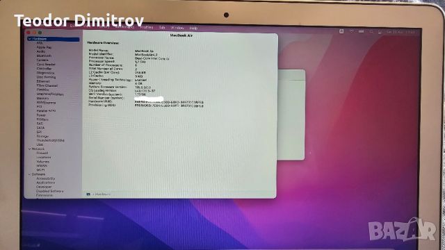 Apple MacBook Air, снимка 12 - Лаптопи за работа - 45370222