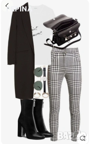 Дамски панталон Н&М, снимка 3 - Панталони - 47751214