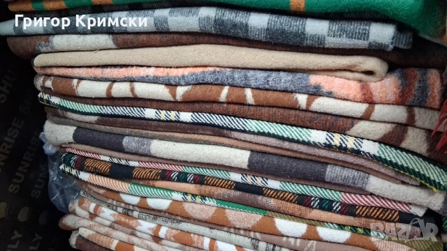 Одеяла 200бр. Зимни вълнени , снимка 4 - Олекотени завивки и одеяла - 50764388