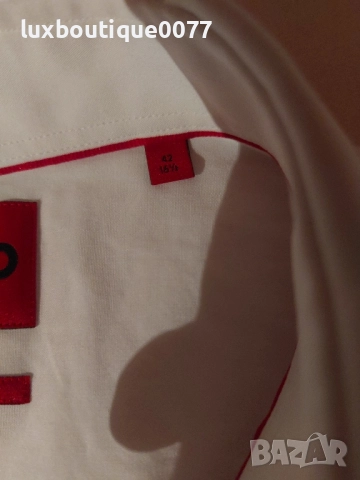 Чисто нова без етикет мъжка риза Hugo Boss XL, снимка 5 - Ризи - 51636287