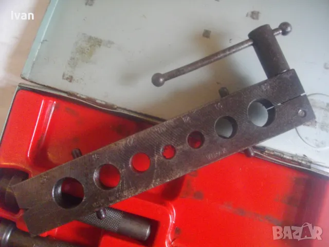 VIRAX ГОЛЯМА КОНУСНА ДЪСКА 10-22мм ЗА УГОЛЕМЯВАНЕ РАЗВАЛЦОВАНЕ БЕРТВАНЕ НА ТРЪБИ Made in FRANCE ПРОФ, снимка 12 - Други инструменти - 49690201