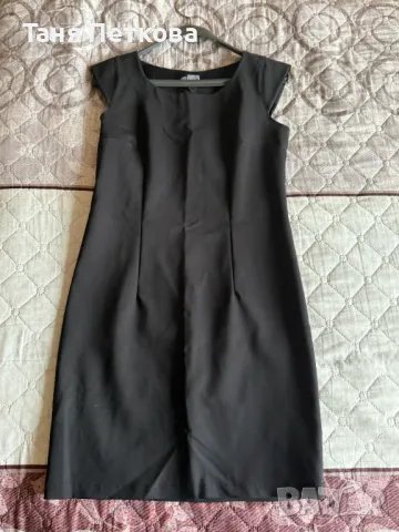 Изчистена дамска черна рокля , снимка 5 - Рокли - 49748998