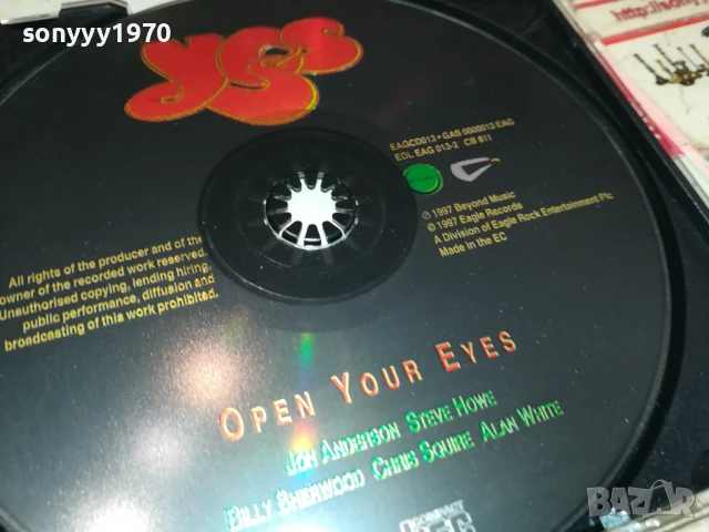 YES CD 1506251725, снимка 11 - CD дискове - 50674878