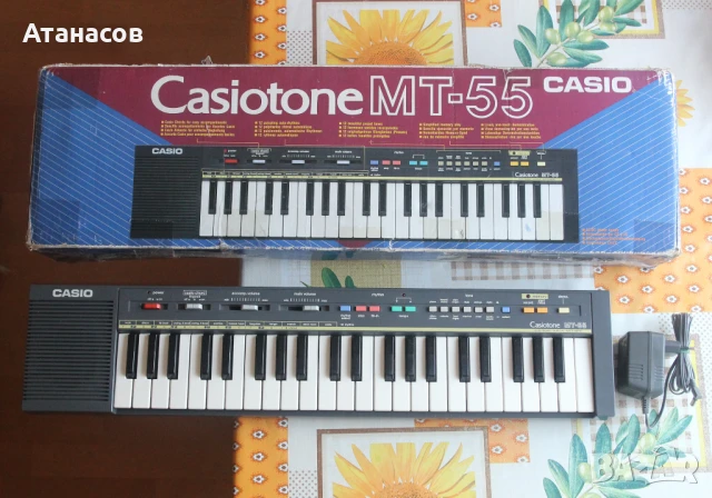 Casio MT-55 Casiotone 44-Key Mini Synthesizer, снимка 2 - Синтезатори - 50928639