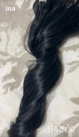 Екстеншън черен, снимка 3 - Аксесоари за коса - 51759667