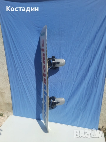 Сноуборд Atomic Pivot 150см. с автомати  , снимка 10 - Зимни спортове - 53798008