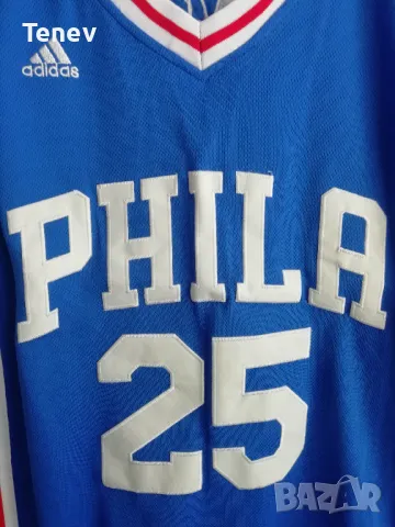 Philadelphia #25 Simmons Adidas оригинален потник Филаделфия NBA , снимка 4 - Тениски - 46820836