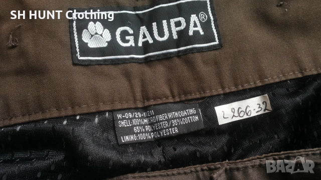 GAUPA OF NORWAY Trouser размер M за лов риболов панталон пролет есен - 2304, снимка 13 - Екипировка - 53728107