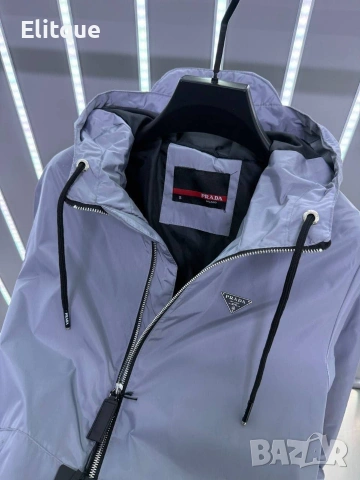 мъжки якета/ ветровки на едро клас оригинал prada, снимка 4 - Якета - 53067674