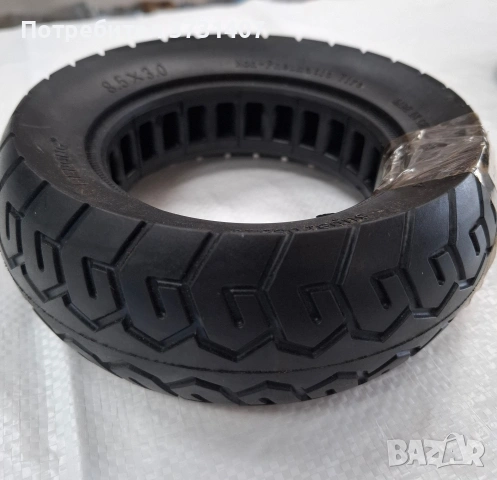 Нова плътна гума 8.5x3.0 за електрически тротинетки