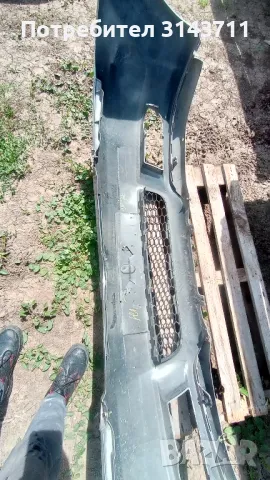 Предна броня за Тойота Корола версо 2006 година., снимка 6 - Части - 50295420