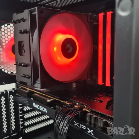 Геймърски компютър! RX 6700 , Ryzen 5 5600 ,16GB RAM/Нов+Гаранция!, снимка 3 - Геймърски - 47008120