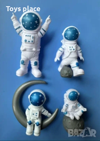 Пластмасови фигурки космонавти, фигурки астронавти, снимка 3 - Фигурки - 51480370