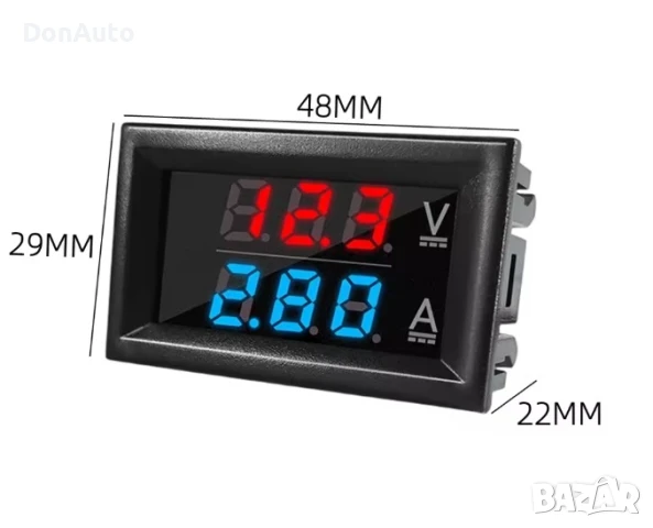 Волтметър/Амперметър, снимка 2 - Аксесоари и консумативи - 51228957