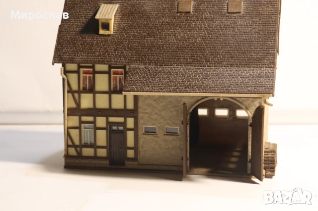 FALLER? KIBRI? VOLLMER H0 1/87 СГРАДА ВАГОН ВЛАК ЖП, снимка 5 - Колекции - 53676833