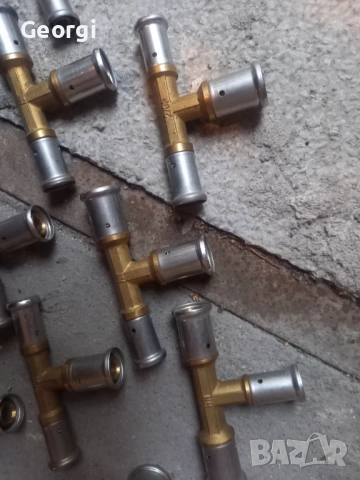 Месингови ПРЕС фитинги за бяла тръба, снимка 6 - ВИК - 39739087