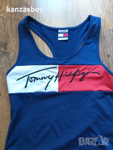 Tommy Jeans 90S Bodysuit Hilfiger Denim - страхотно дамско боди ХС, снимка 4 - Корсети, бюстиета, топове - 45344654