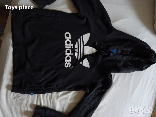 S или 12г Adidas оригинален суичър, горница Адидас, снимка 2 - Детски анцузи и суичери - 52584797