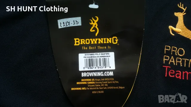 BROWNING T-Shirt размер M тениска - 1462, снимка 6 - Тениски - 47973633