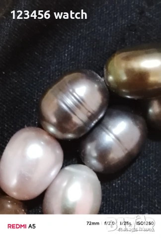   естествени перли за коли мулти колор, снимка 8 - Колиета, медальони, синджири - 53696329