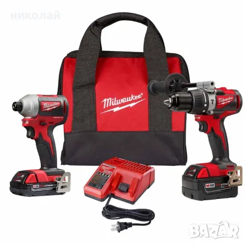 Milwaukee 2893-22CX M18 безчетков перфоратор/комбиниран ударен комплект

, снимка 1 - Винтоверти - 46904326