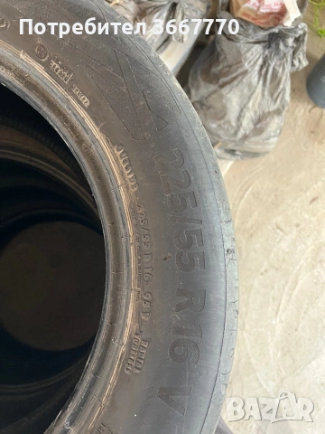 Летни гуми Continental 225/55/16, снимка 3 - Гуми и джанти - 54172849