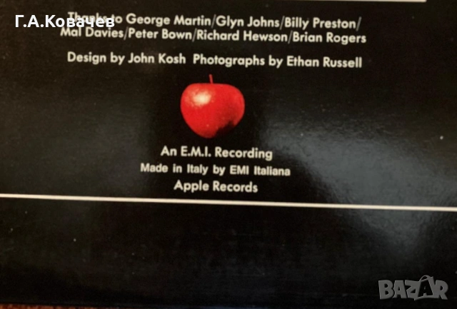 Грамофонна плоча The Beatles let it be 1970, снимка 3 - Грамофонни плочи - 54097148