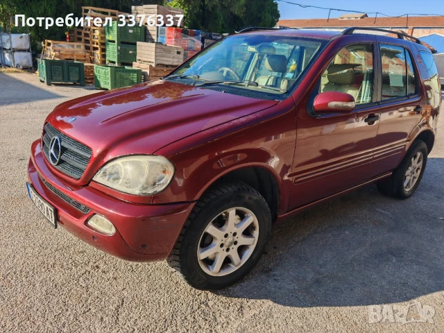 Мерцедес ML 2.7 с десен волан Facelift, снимка 7 - Автомобили и джипове - 51411205