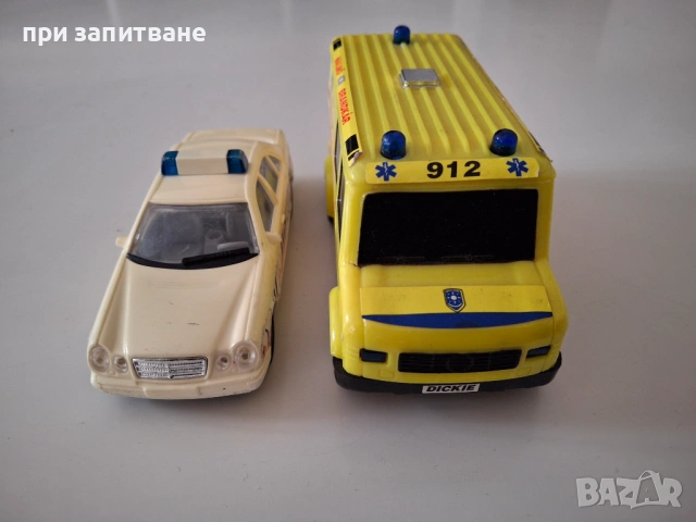 Линейка Mercedes, Dickie и кола Mercedes E class, китайска. Обща цена., снимка 2 - Колекции - 49426455