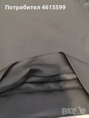 черна блузка с тюлени ръкави, снимка 5 - Блузи с дълъг ръкав и пуловери - 53850897