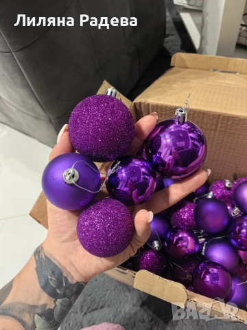 Коледни топки, снимка 2 - Декорация за дома - 52204083