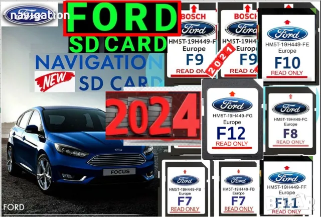 🚘🚘🚘 🇧🇬 2024 FORD F12 SD card навигация ъпдейт Lincoln Sync2 Форд EU USA C-Max,Edge,F-150,Focus, снимка 17 - Аксесоари и консумативи - 29556351