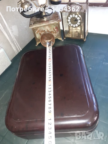 Стар руски грамофон " Концертньй " с бакелитена кутия, снимка 7 - Антикварни и старинни предмети - 51151167