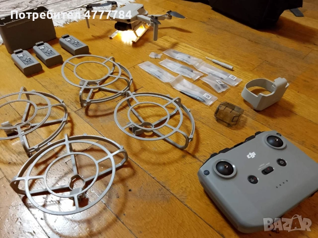  Dji Mini 2 fly more combo в перфектно състояние 