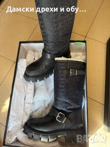Ботуши LOVE MOCHINO, снимка 8 - Дамски ботуши - 53195846