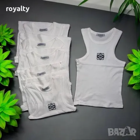 Loewe дамски бели потници/топ, снимка 2 - Потници - 50005187