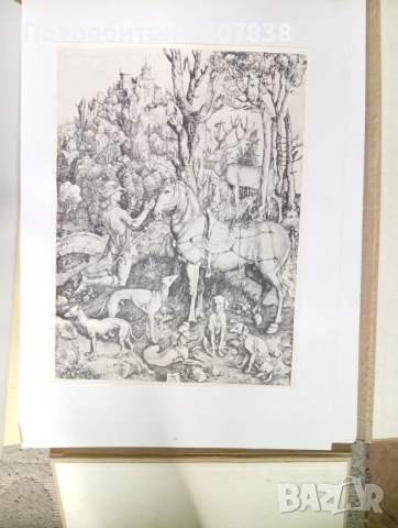 Албрехт Дюрер литографии 49/36 см, снимка 6 - Картини - 53943308