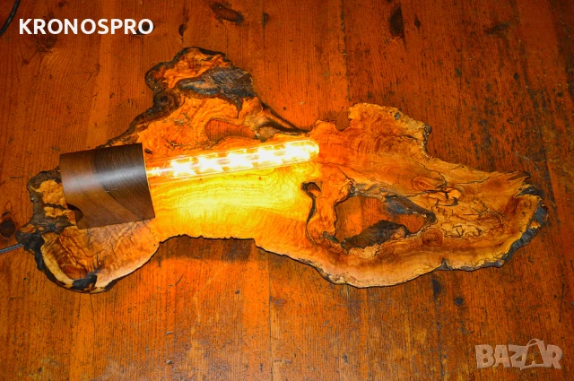 Страхотни дизайнерски лампи от маслиново дърво, снимка 2 - Лампи за таван - 50715242