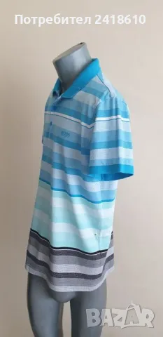 Hugo Boss Paule 2 Pique Cotton Slim Fit Mens Size XL НОВО! ОРИГИНАЛ! Мъжка Тениска!, снимка 7 - Тениски - 46980094