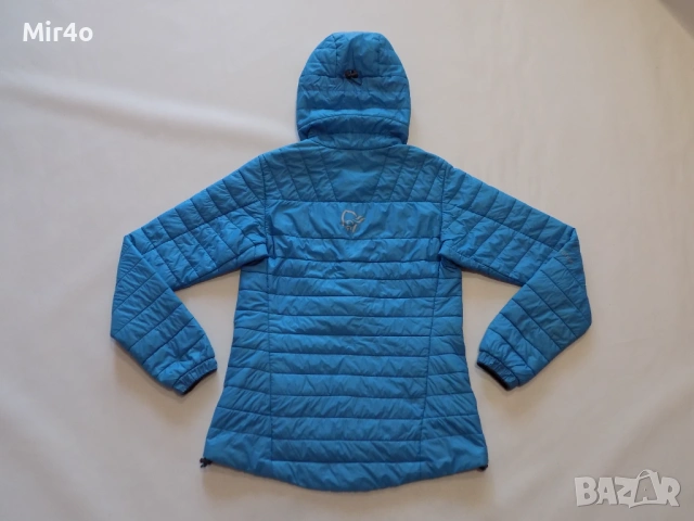 яке norrona falketind primaloft 100 горнище худи суичър блуза туризъм планина дамско оригинално XS, снимка 2 - Якета - 44374481
