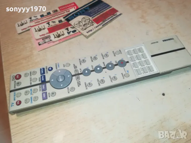 TOSHIBA SE-R0207 HDD DVD REMOTE CONTROL-ВНОС SWISS 0809241100, снимка 1 - Дистанционни - 47166426