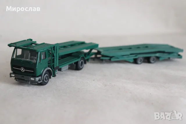 WIKING?? HERPA ?? 1:87 H0 MERCEDES BENZ АВТОВОЗ КАМИОН МОДЕЛ, снимка 2 - Колекции - 49554076