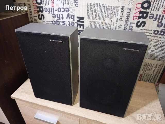 Двулентови Винтидж Тонколони"Benytone" m514BSD, снимка 2 - Тонколони - 53382646