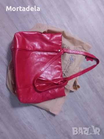 Дамска чанта естествена кожа  тип торба, снимка 4 - Чанти - 53614028